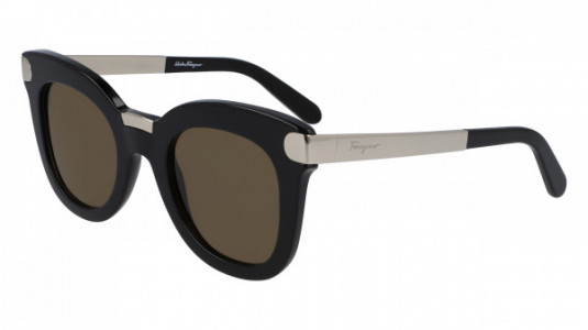 Ferragamo SF967S Sunglasses, (001) BLACK