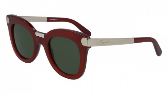 Ferragamo SF967S Sunglasses, (653) OPALINE WINE