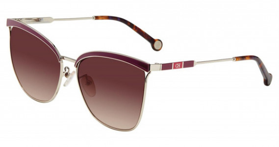 Carolina Herrera SHE151 Sunglasses, Burgundy 0E60