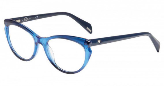 Police VPLA02 Eyeglasses, Blue