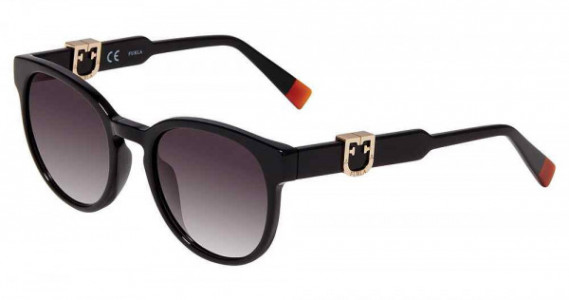 Furla SFU339 Sunglasses, Black