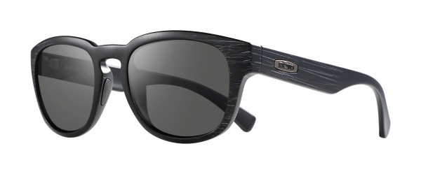 Revo ZINGER Sunglasses, Matte Black Scratch (Lens: Graphite)