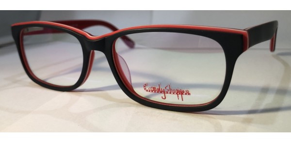 Candy Shoppe Fudge Eyeglasses, 2-Black/White/Red