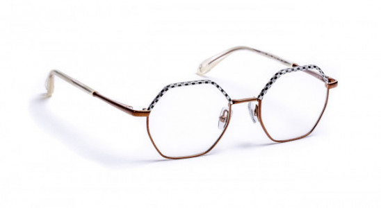 J.F. Rey PM066 Eyeglasses, COPPER/CHECK (6010)