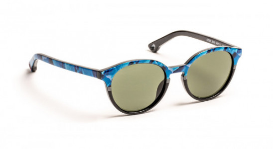 J.F. Rey AZUR-SUN Sunglasses, SUNGLASSES DEMI BLUE BLACK/WHITE LINES 6/8 GIRL (2500)