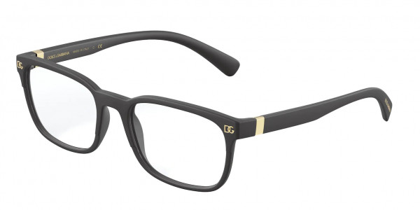 Dolce & Gabbana DG5056 Eyeglasses, 2525 MATTE BLACK (BLACK)