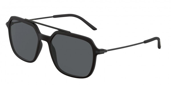 Dolce & Gabbana DG6129 Sunglasses, 252581 MATTEBLACK (BLACK)