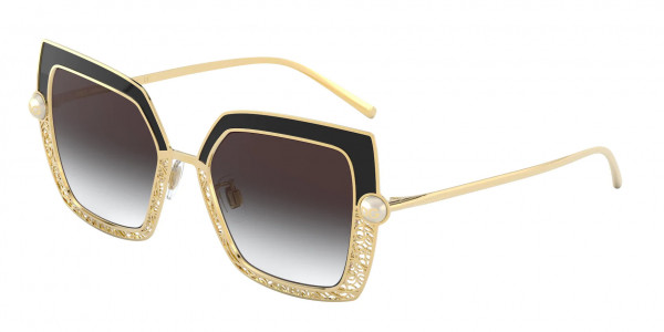 Dolce & Gabbana DG2251H Sunglasses, 13348G BLACK (BLACK)