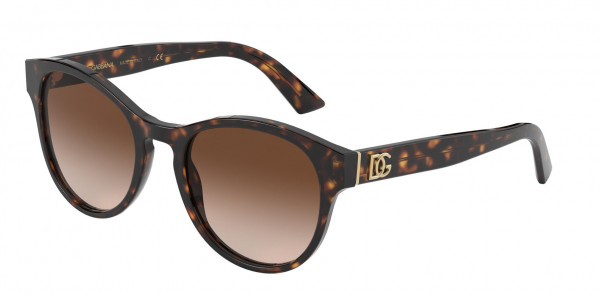 Dolce & Gabbana DG4376F Sunglasses, 502/13 HAVANA (HAVANA)