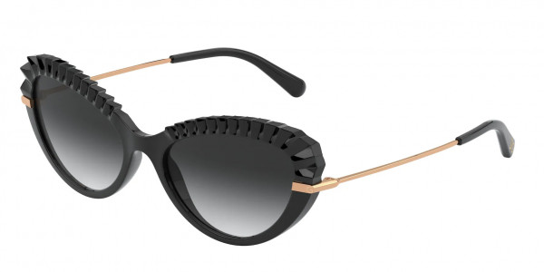 Dolce & Gabbana DG6133 Sunglasses, 501/8G BLACK (BLACK)