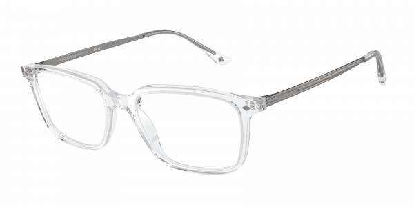 Giorgio Armani AR7183 Eyeglasses, 5893 TRASPARENT CRYSTAL (TRANSPARENT)