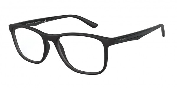 Giorgio Armani AR7187 Eyeglasses, 5042 MATTE BLACK (BLACK)