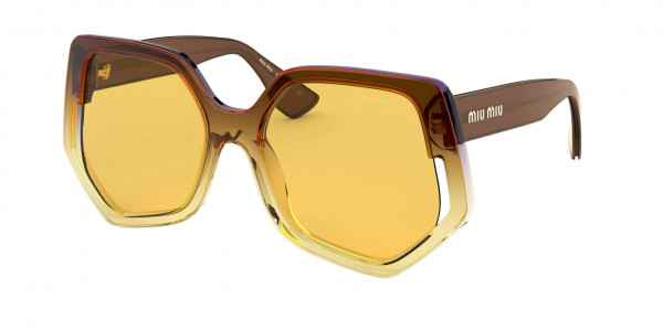 Miu Miu MU 07VS SPECIAL PROJECT Sunglasses, 04D0B7 SPECIAL PROJECT VIOLET GRADIEN (VIOLET)