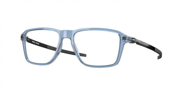 Oakley OX8166 WHEEL HOUSE Eyeglasses, 816606 WHEEL HOUSE TRANSPARENT BLUE (BLUE)