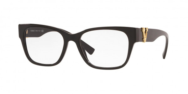 Versace VE3283 Eyeglasses, GB1 BLACK