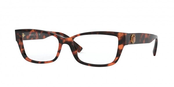 Versace VE3284BA Eyeglasses, 944 HAVANA (HAVANA)