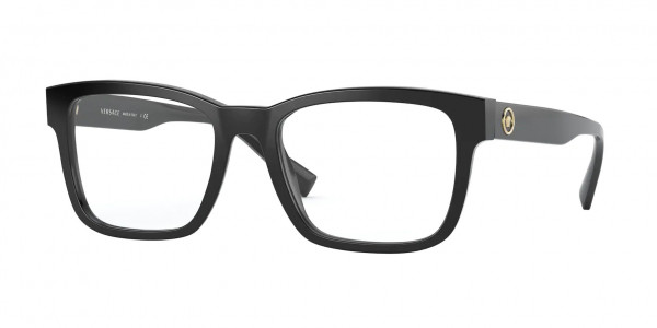 Versace VE3285 Eyeglasses, GB1 BLACK