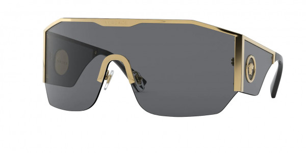 Versace VE2220 Sunglasses, 100287 GOLD (GOLD)