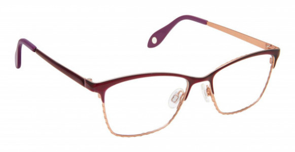 Fysh UK FYSH 3648 Eyeglasses, (S207) EGGPLANT ROSE GOLD