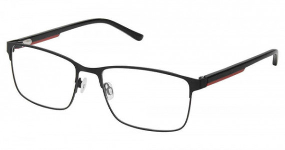 SuperFlex SF-564 Eyeglasses, M100-BLACK RED