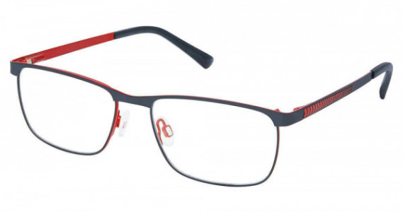 SuperFlex SFK-226 Eyeglasses, M101-NAVY RED