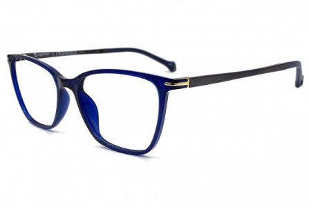 Eyecroxx EC585U Eyeglasses, C3 Blue Steel