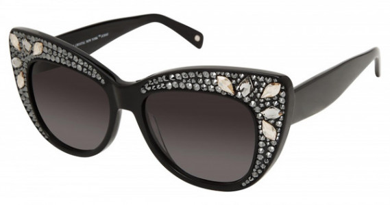 Jimmy Crystal JCS545 Sunglasses, BLACK