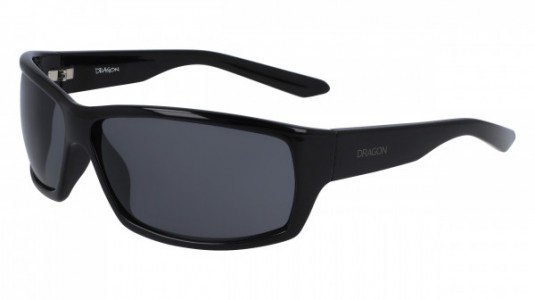 Dragon DR VENTURA XL Sunglasses, (001) SHINY BLACK/SMOKE
