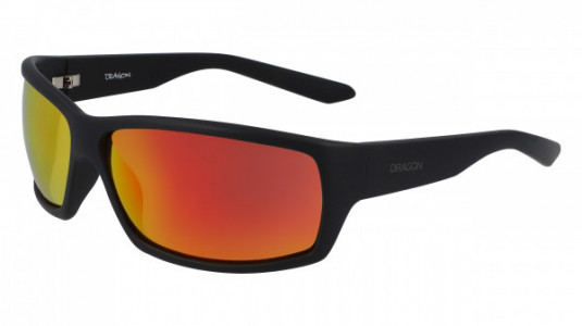 Dragon DR VENTURA XL ION Sunglasses, (004) MATTE BLACK/ORANGE ION