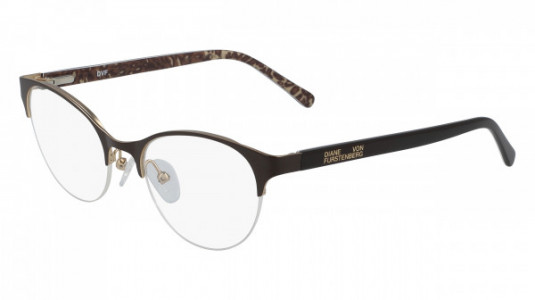 Diane Von Furstenberg DVF8076 Eyeglasses, (210) BROWN