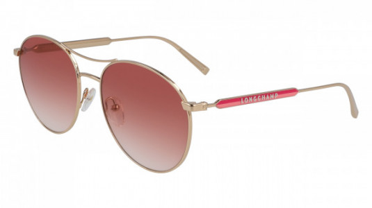 Longchamp LO133S Sunglasses, (770) ROSE GOLD