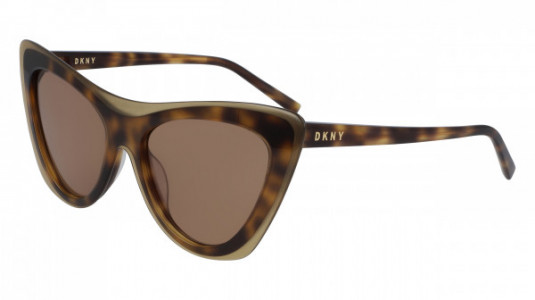 DKNY DK516S Sunglasses, (239) AMBER TORTOISE