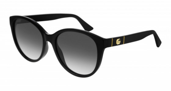 Gucci GG0631S Sunglasses, 001 - BLACK with GREY lenses