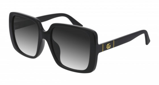 Gucci GG0632SA Sunglasses, 001 - BLACK with GREY lenses