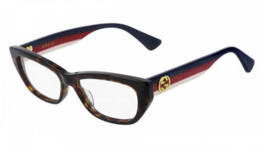Gucci GG0277O Eyeglasses, 006 - MULTICOLOR
