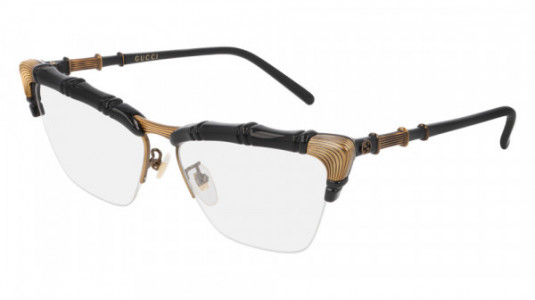 Gucci GG0660O Eyeglasses, 001 - BLACK
