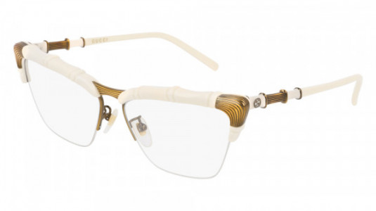 Gucci GG0660O Eyeglasses, 002 - WHITE