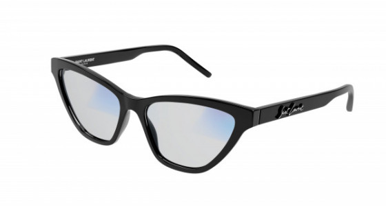 Saint Laurent SL 333 Sunglasses, 006 - BLACK with GREY lenses
