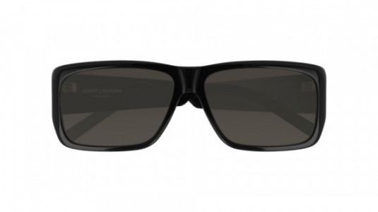 Saint Laurent SL 366 LENNY Sunglasses, 001 - BLACK with BLACK lenses