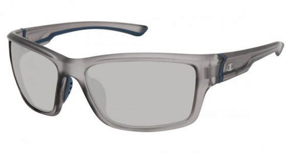 Champion CU5143 Sunglasses, C02 TRANS GREY/NAVY (SILVER FLASH)