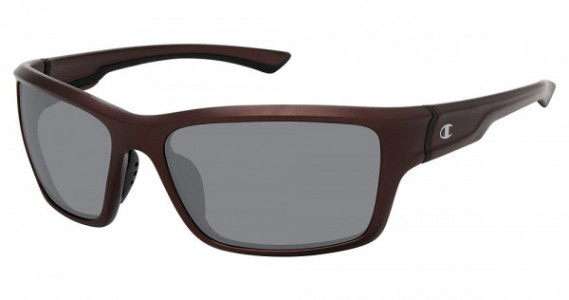 Champion CU5143 Sunglasses, C03 MAROON/BLACK (DARK GREY)