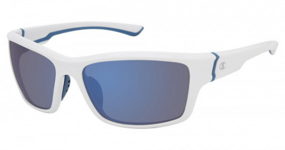 Champion CU5143 Sunglasses, C04 WHITE/BLUE (NAVY FLASH)