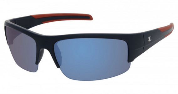 Champion CU5144 Sunglasses, C02 MATTE NAVY/RED (NAVY FLASH)