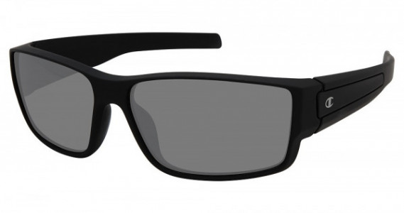 Champion CU5146 Sunglasses, C01 MATTE BLACK (SILVER FLASH)
