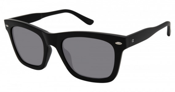 Champion CU5147 Sunglasses, C01 MATTE BLACK (SILVER FLASH)