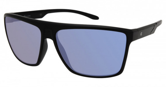 Champion CU5150 Sunglasses, C01 MATTE BLACK (NAVY FLASH)