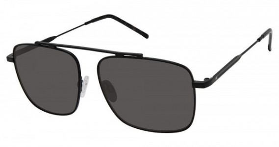 Champion CU5152 Sunglasses, C03 MATTE BLACK (SILVER FLASH)