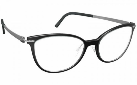 Silhouette Infinity View Full Rim 2922 Eyeglasses, 9000 Black Silver