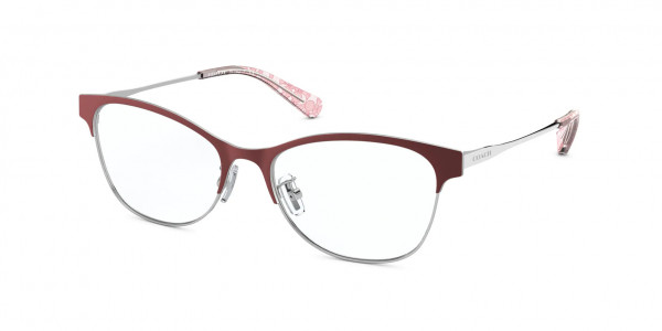 Coach HC5111 Eyeglasses, 9348 BURGUNDY / SILVER (RED)