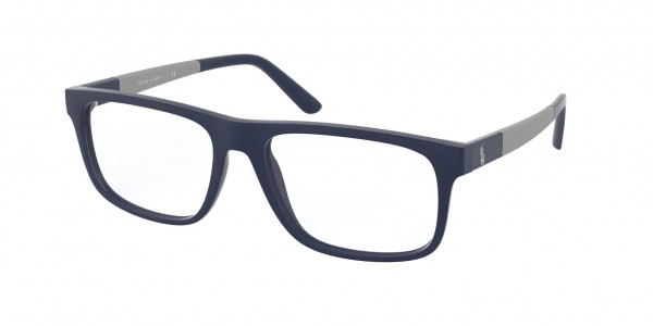 Polo PH2218 Eyeglasses, 5528 MATTE NAVY BLUE (BLUE)